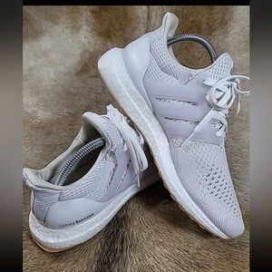 ADIDAS UltraBoost 1.0 Shoes Unisex Size 8 White/Off White Women's Torsion System
